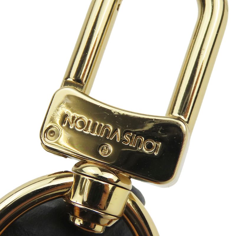 Louis Vuitton Shoulder Strap Nubuck Leather Beige Gold Hardware Accessories