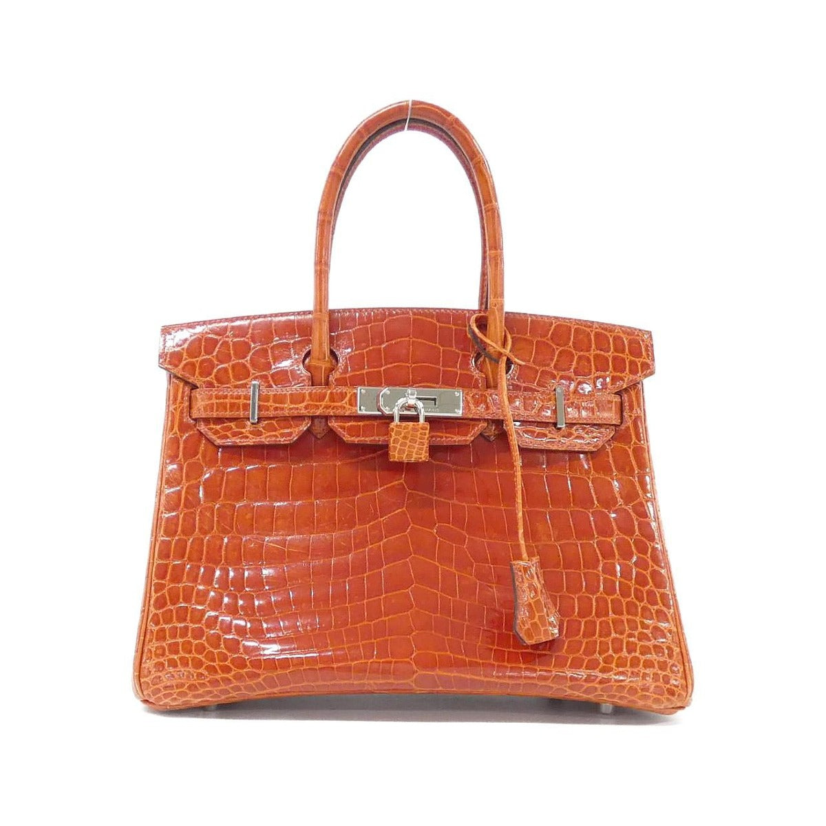 Hermes Birkin Bag Silver Braise