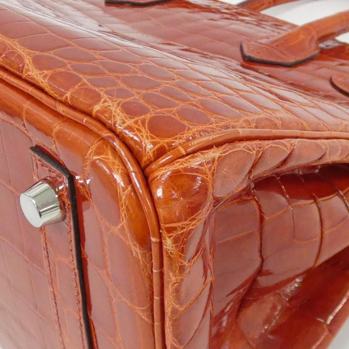 Hermes Birkin Bag Silver Braise — view 3