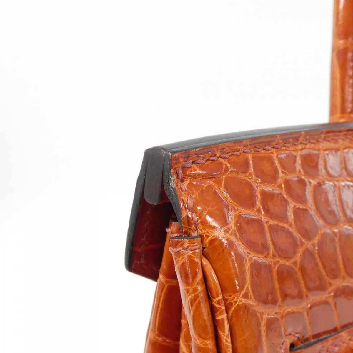 Hermes Birkin Bag Silver Braise — view 6