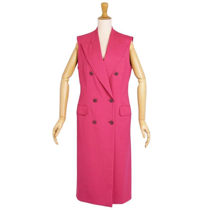 Hermes Coat Long Gilet Sleeveless Wool Serie