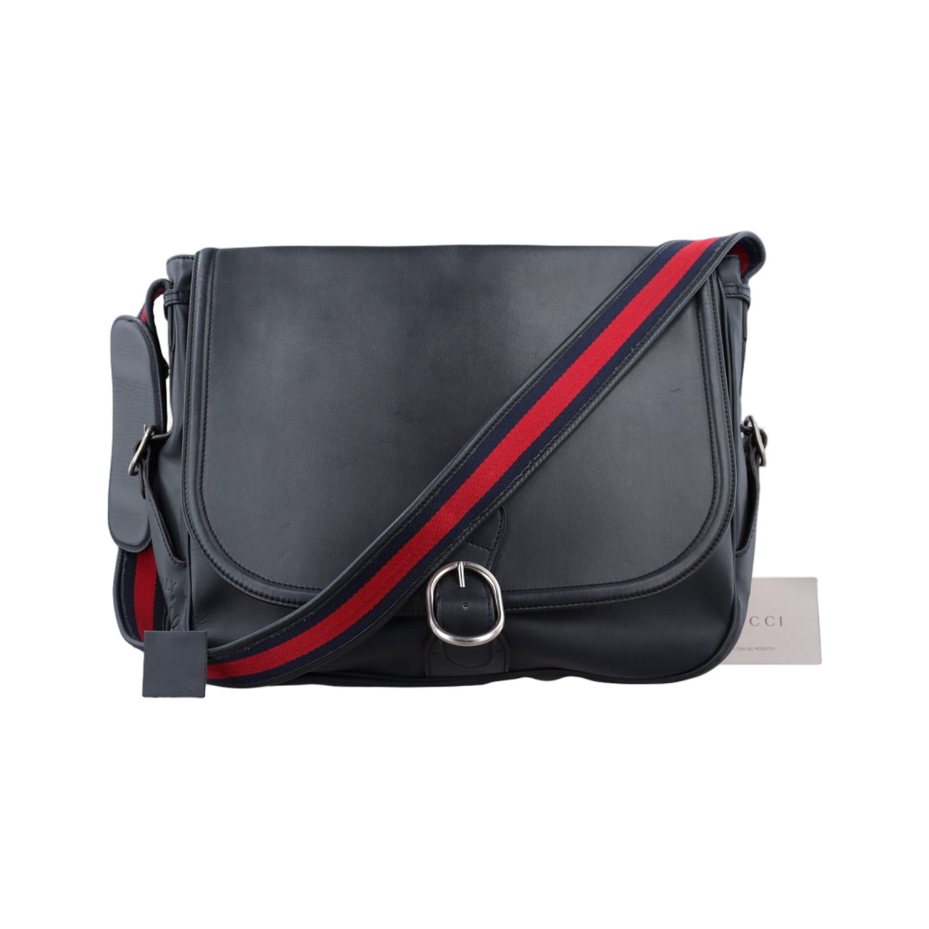 Gucci Messenger Black Leather
