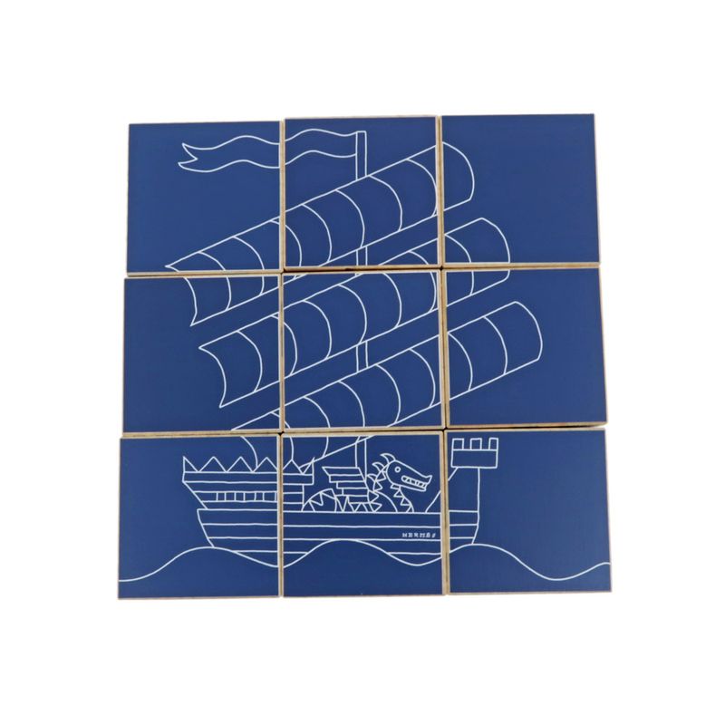 Hermes Epopee 9 CUBE GAME Multicolor Building Blocks Cube Set Puzzle