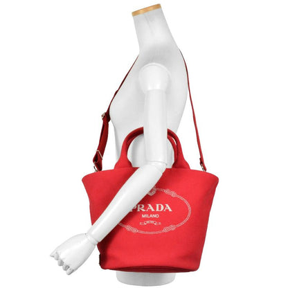 Prada Canapa Tote Canvas 1bg186 Shoulder Bag