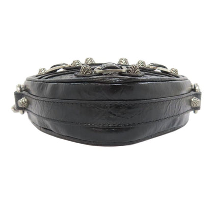 Balenciaga Heart Motif Shoulder Bag Leather Women