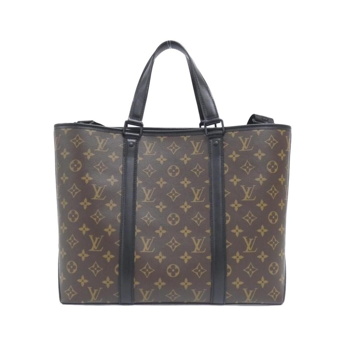 Louis Vuitton Monogram Macassar Weekend Tote PM — view 2