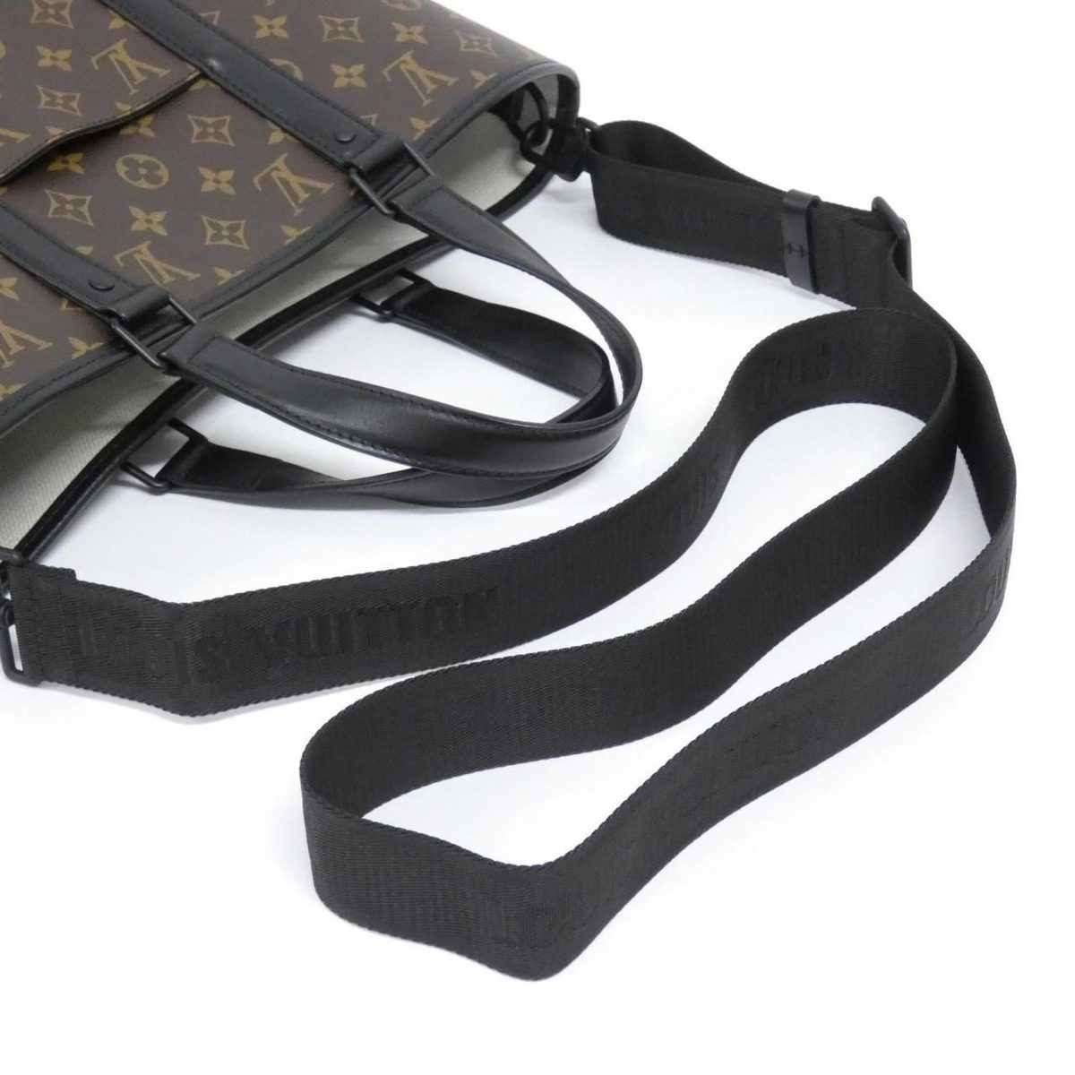 Louis Vuitton Monogram Macassar Weekend Tote PM — view 5