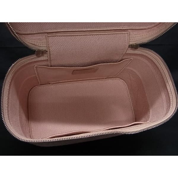 Dior Vanity Bag Cannage Pink Canvas — view 6