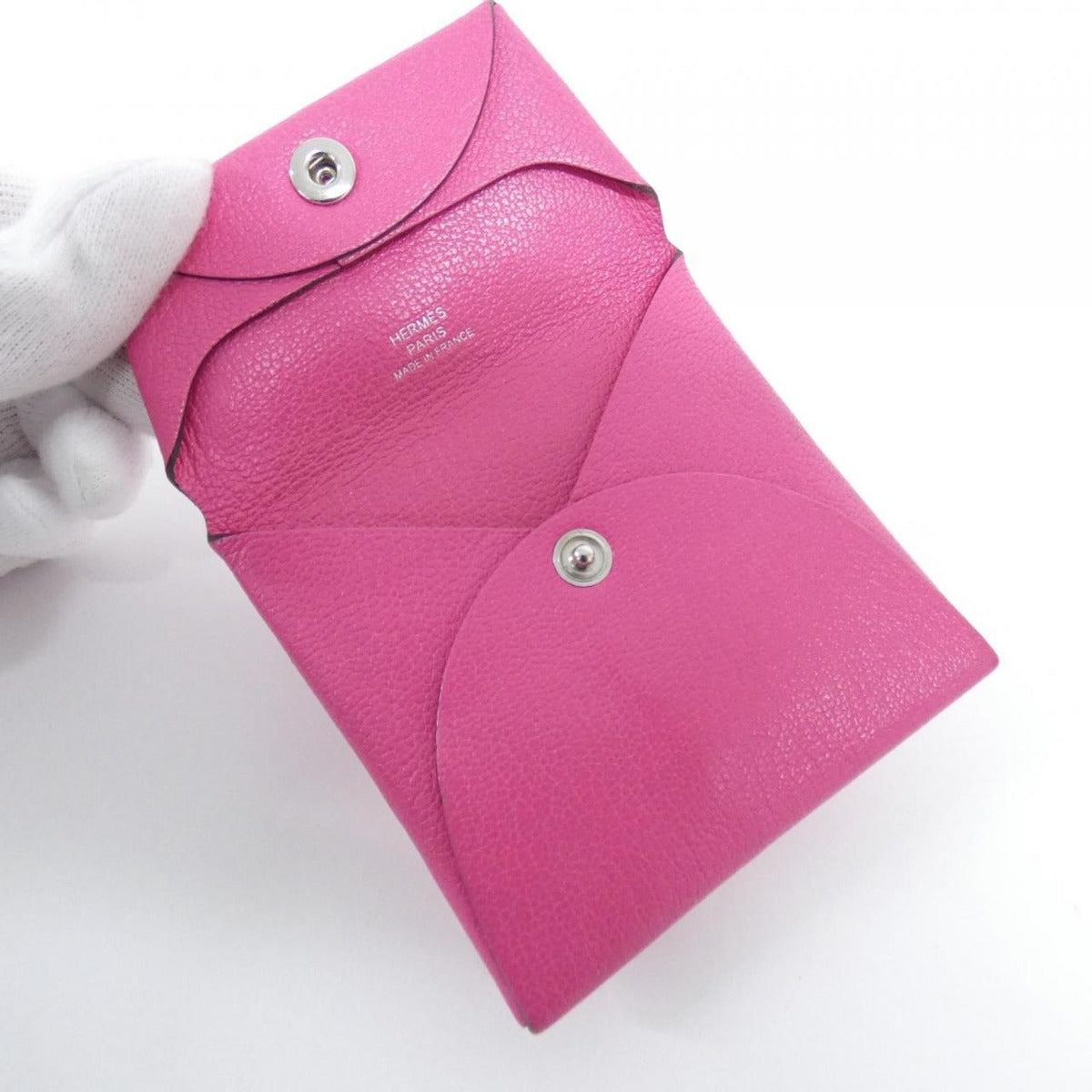 Hermes Bastia Coin Case Rose Tyrien — view 6