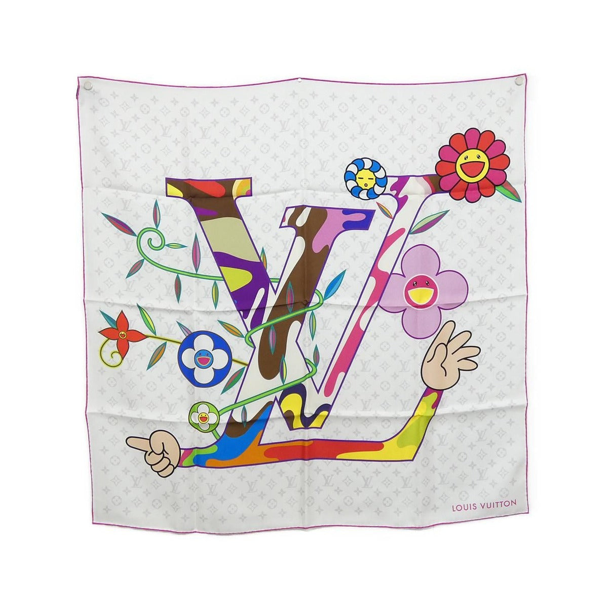 Louis Vuitton Carre Super Flat Scarf