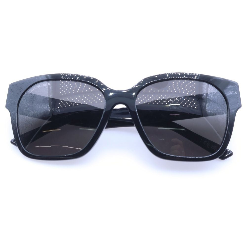 Balenciaga Log Square Sunglasses Black Cles