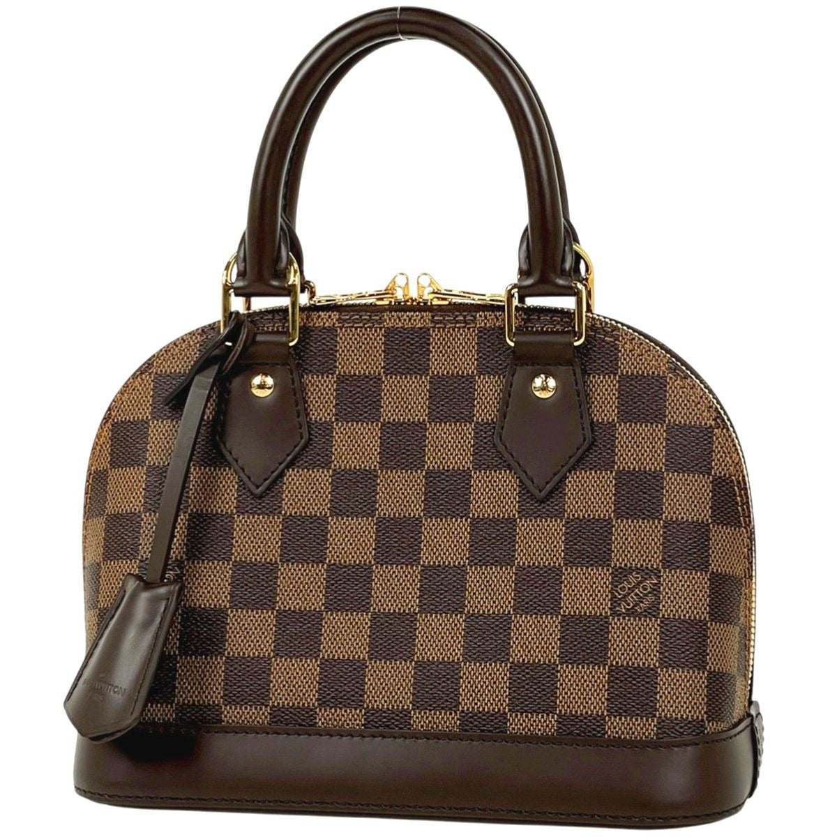 Louis Vuitton Alma BB Shoulder Bag 2-Way Damier Brown