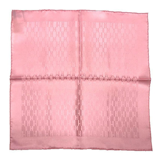 Hermes Pocket Chiff Pochette Faconnee Grand Carre Scarf Rose Pink