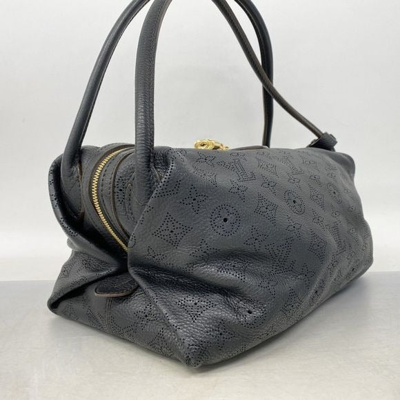 Louis Vuitton Shoulder Bag Mahina Galatea PM M93814 Noir Black Women