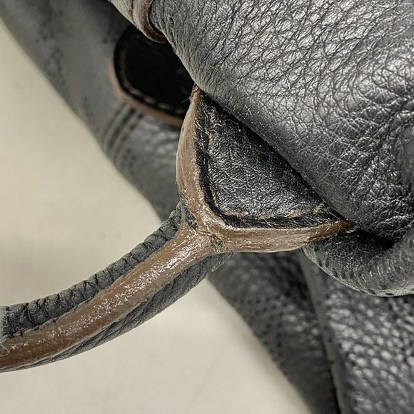 Louis Vuitton Shoulder Bag Mahina Galatea PM M93814 Noir Black Women