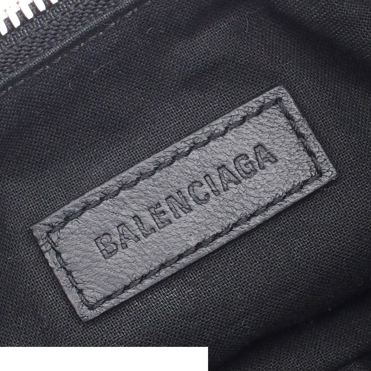 Balenciaga le Cagole XS Black Lambskin Shoulder Bag Rhinestone — view 6