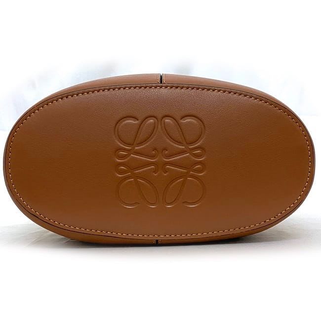Loewe Shoulder Bag Brown Beige Anagram