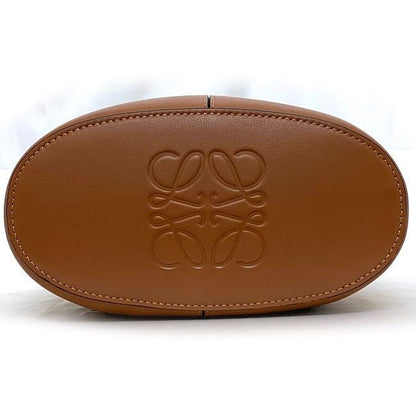 Loewe Shoulder Bag Brown Beige Anagram