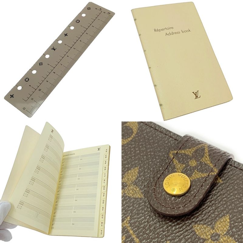 Louis Vuitton R20005 Monogram PVC Agenda PM Notebook Cabas - Brown 300160