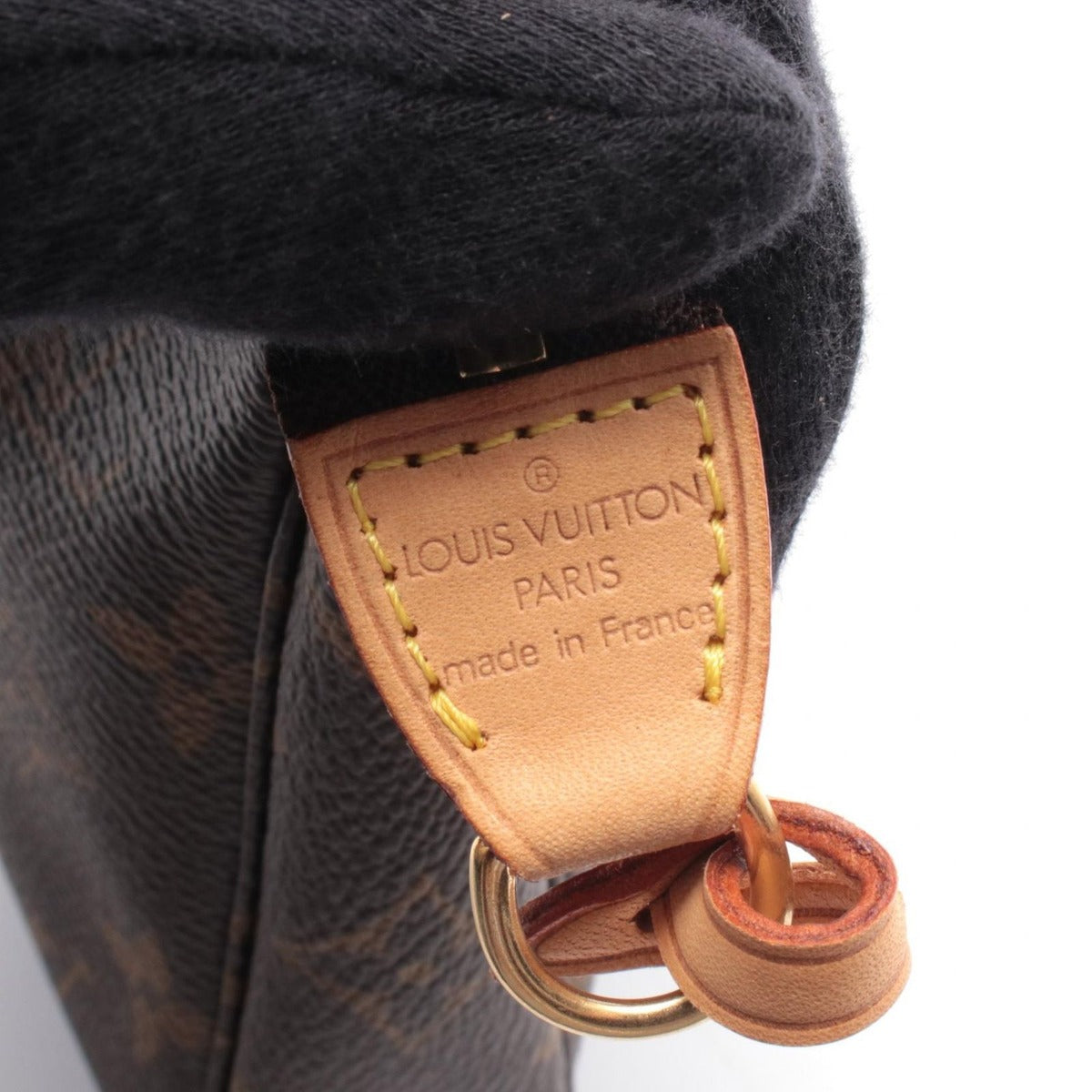 Louis Vuitton Handbag Pochette Canvas Leather — view 4