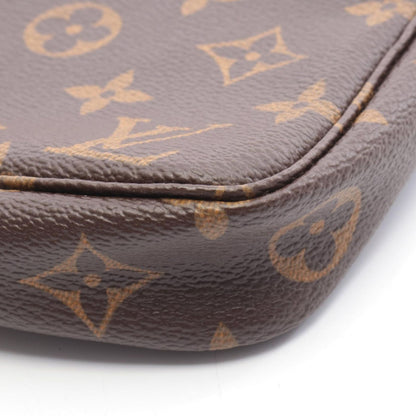 Louis Vuitton Handbag Pochette Canvas Leather — view 7