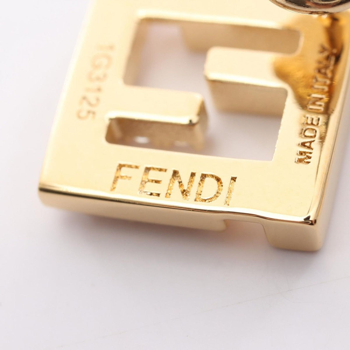 Fendi Earrings Forever Gold — view 3
