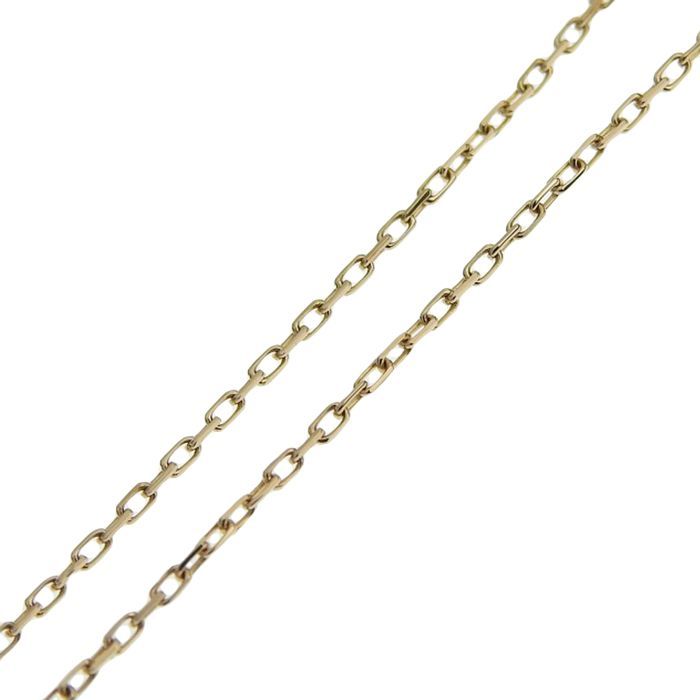 Cartier Logo Double C Bracelet With Diamonds 18K Pink Gold 750 Pink Gold With