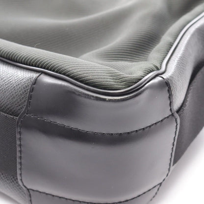 Louis Vuitton Shoulder Bag Victor Ardoise Leather — view 10