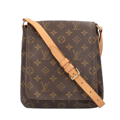 Louis Vuitton Musette Salsa Monogram Shoulder Bag Monogram Canvas M51258 Brown