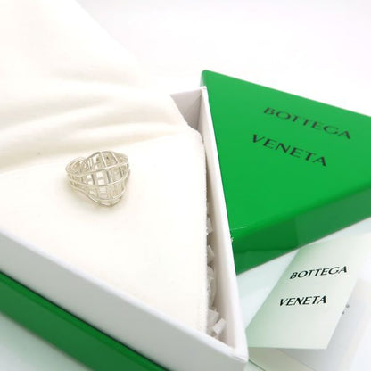Bottega Veneta Silver Ring No 13 V5070 Outline