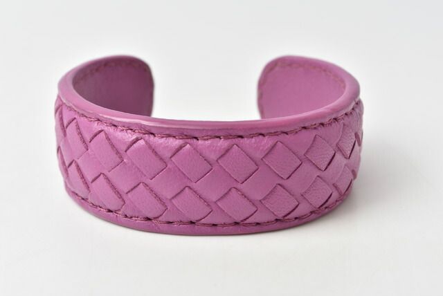 Bottega Veneta Bracelet Bangle Bottega Veneta Nappa Light Purple