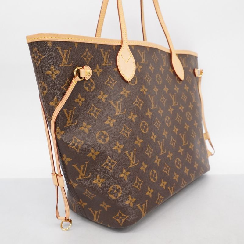 Louis Vuitton Tote Bag Monogram Neverfull MM M41178 Brown Pivoine Women's
