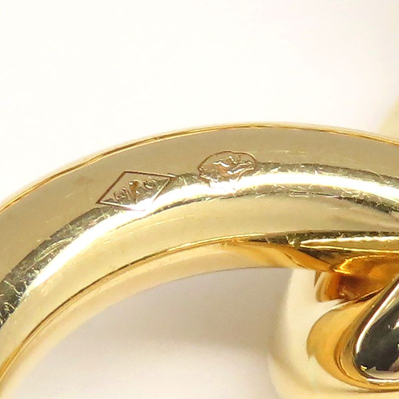 Hermes Bracelet Chaine D'ancre MM 15 Frames 750yg Yellow Gold 15 Links