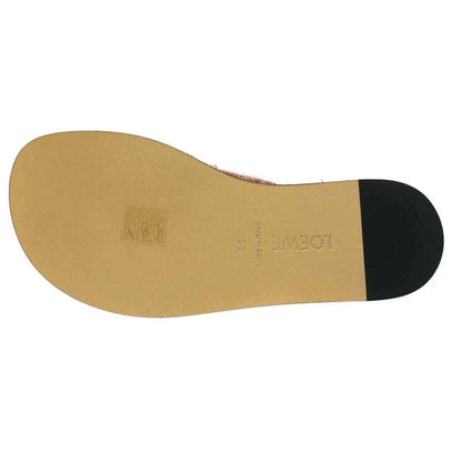 Loewe Ladera Mule Sandals Pink Color 36