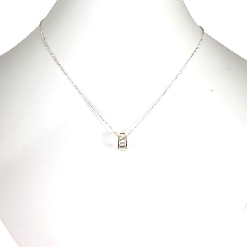 Tiffany & Co AG 925 Open Atlas Pendant J129-6