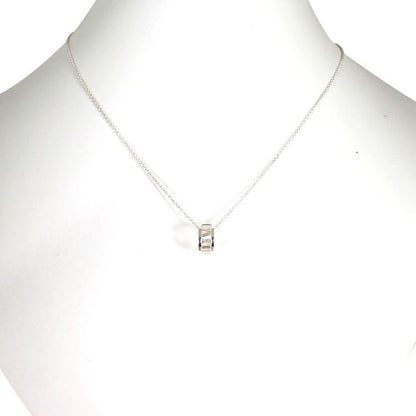 Tiffany & Co AG 925 Open Atlas Pendant J129-6