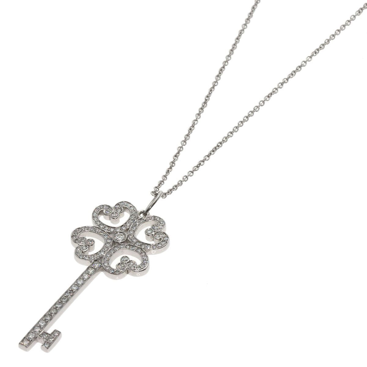 Tiffany & Co. Quatra Heartki Diamond Necklace
