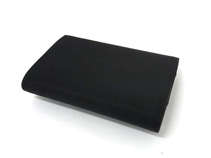 Prada 1m0840 Tessuto Nylon And Saffiano Leather Bifold Wallet Black