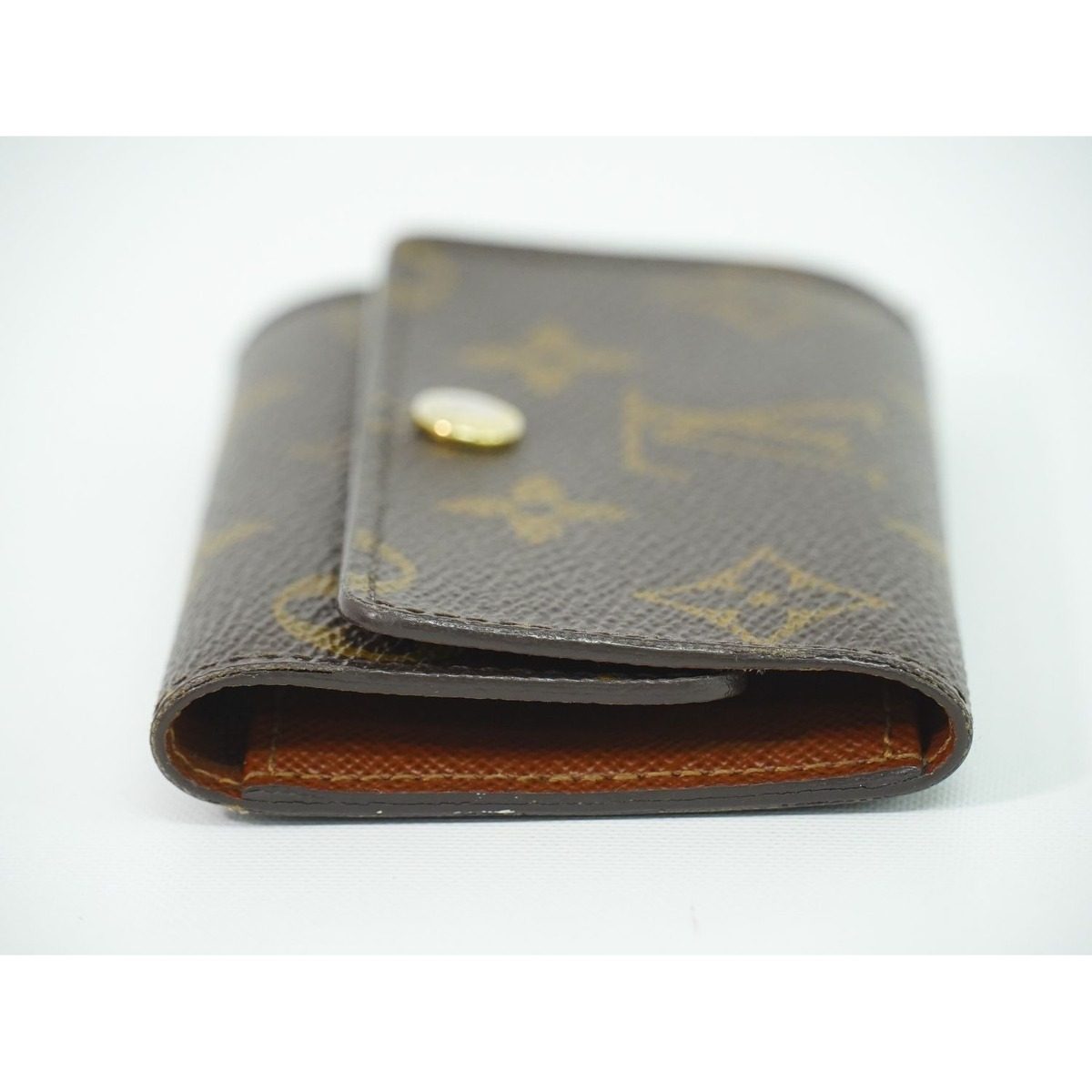 Louis Vuitton LV Multicles 6 Monogram Key Case 6 Rows Brown Key Holder — view 4
