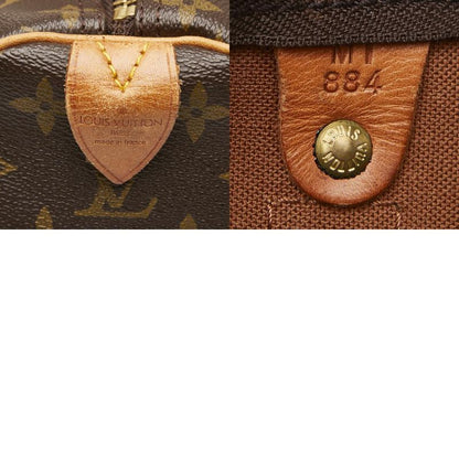 Louis Vuitton Monogram Keepall 60 Boston Bag Travel Bag M41422 Brown PVC