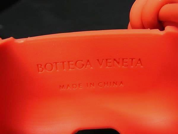 Bottega Veneta Intrecciato Rubber Airpods Case Airpods Case Red Fi1104