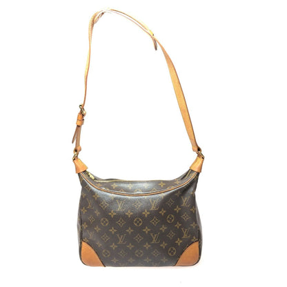 Louis Vuitton Women's Shoulder Bag Monogram Boulogne 30 Inner Pocket Damaged