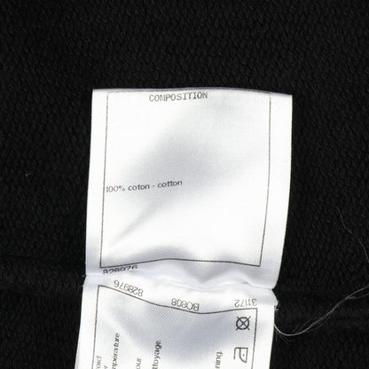 Chanel Top CC Logo 18C Cotton T-Shirt Black — view 5