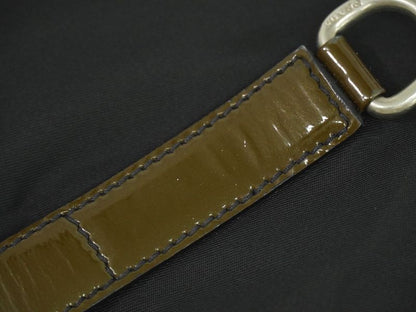 Authentic Prada Nylon Handbag Black Bag Pre-owned [follow-up Discount