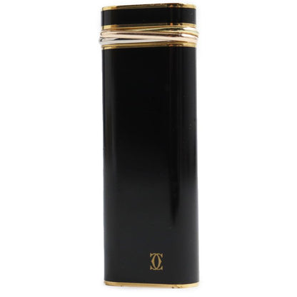 Cartier Trinity Lacquer New Shape Logo Roller Type Gas Lighter Smoking