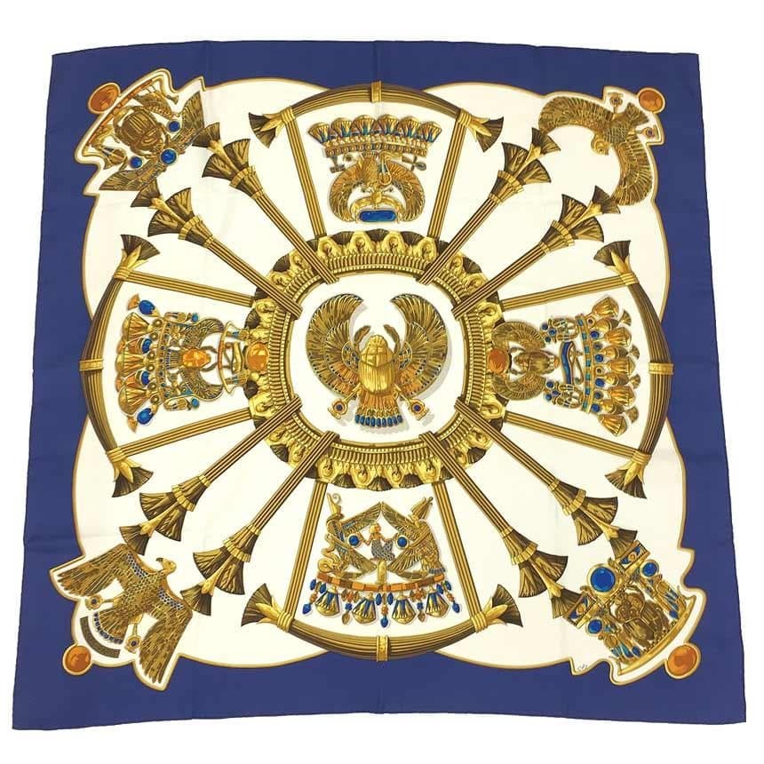 Hermes Scarf Caty Ancient Egypt Scarab