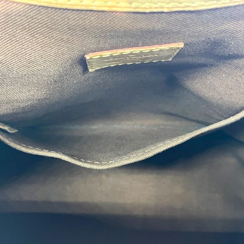 Louis Vuitton Monogram Patignol M51156 Handbag Brown Preowned 005383