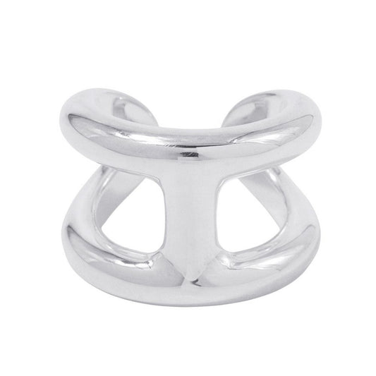 Hermes Ring Osmose GM Silver 52