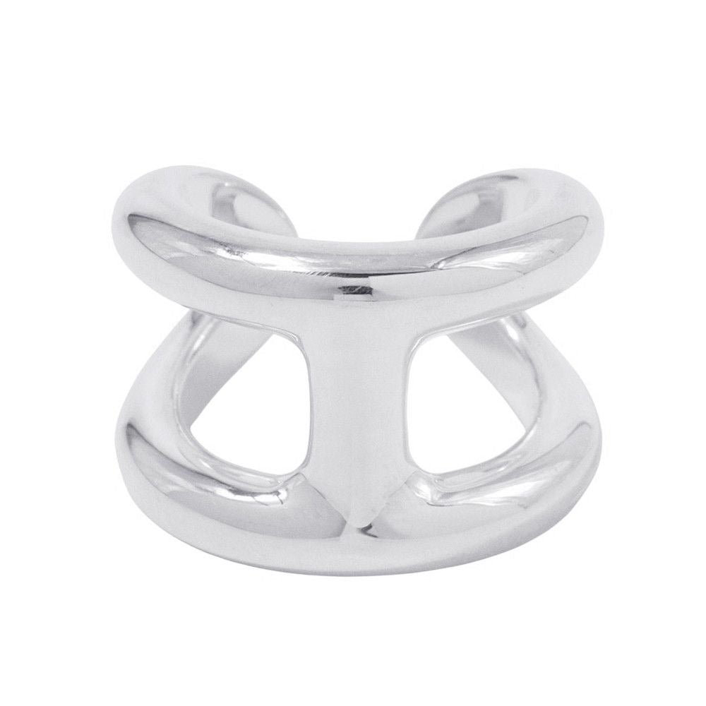 Hermes Ring Osmose GM Silver 52