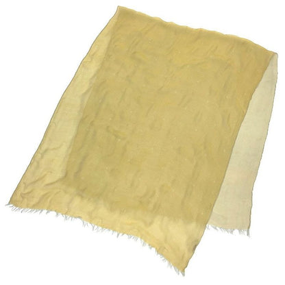 Hermes Margiela Period Shawl Silk H Logo Yellow Blue